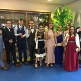 Picture of pupils in their formal dress in school