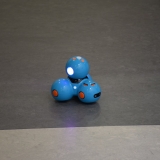 Picture of the Dash  robot that pupils programed and controlled from a iPad app