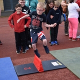 Picture of a pupil speed bouncing