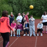 Picture of a pupil football throwing